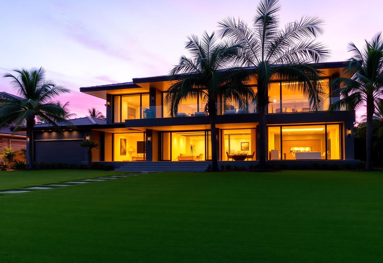 Modern Hillside Villa